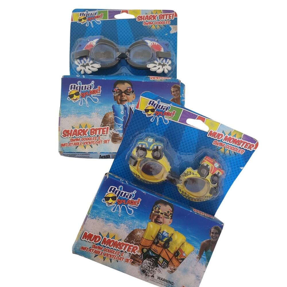 New Bundle swim googles and inflatables